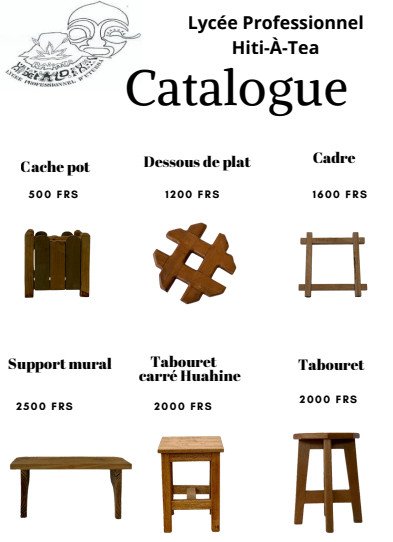 Catalogue Bois